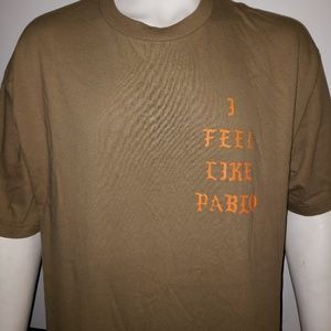 Kanye West I Feel Like Pablo T shirt - Brown - New